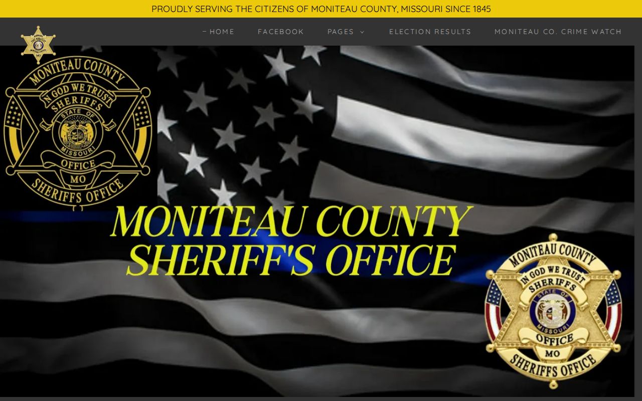 Moniteau County arrest search through the Sheriff and county jail
